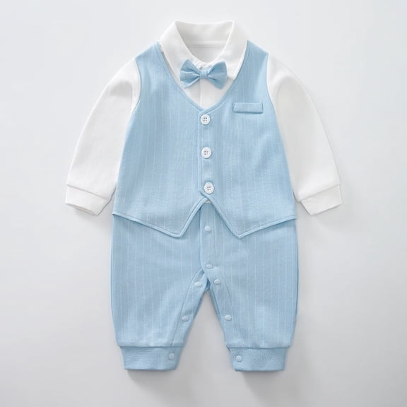 Gender-Neutral Baby Onesie – Long Sleeve for Boys