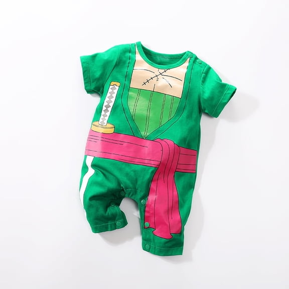 Gender-Neutral Baby Short-Sleeve Romper – Classic Colors & Minimalist Design