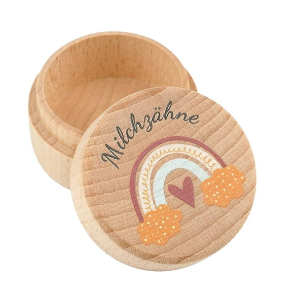 Gender Neutral Baby Tooth Keepsakes Box Handcraft Storage For First Teeth Baby Nursery Organizers Heirlooms