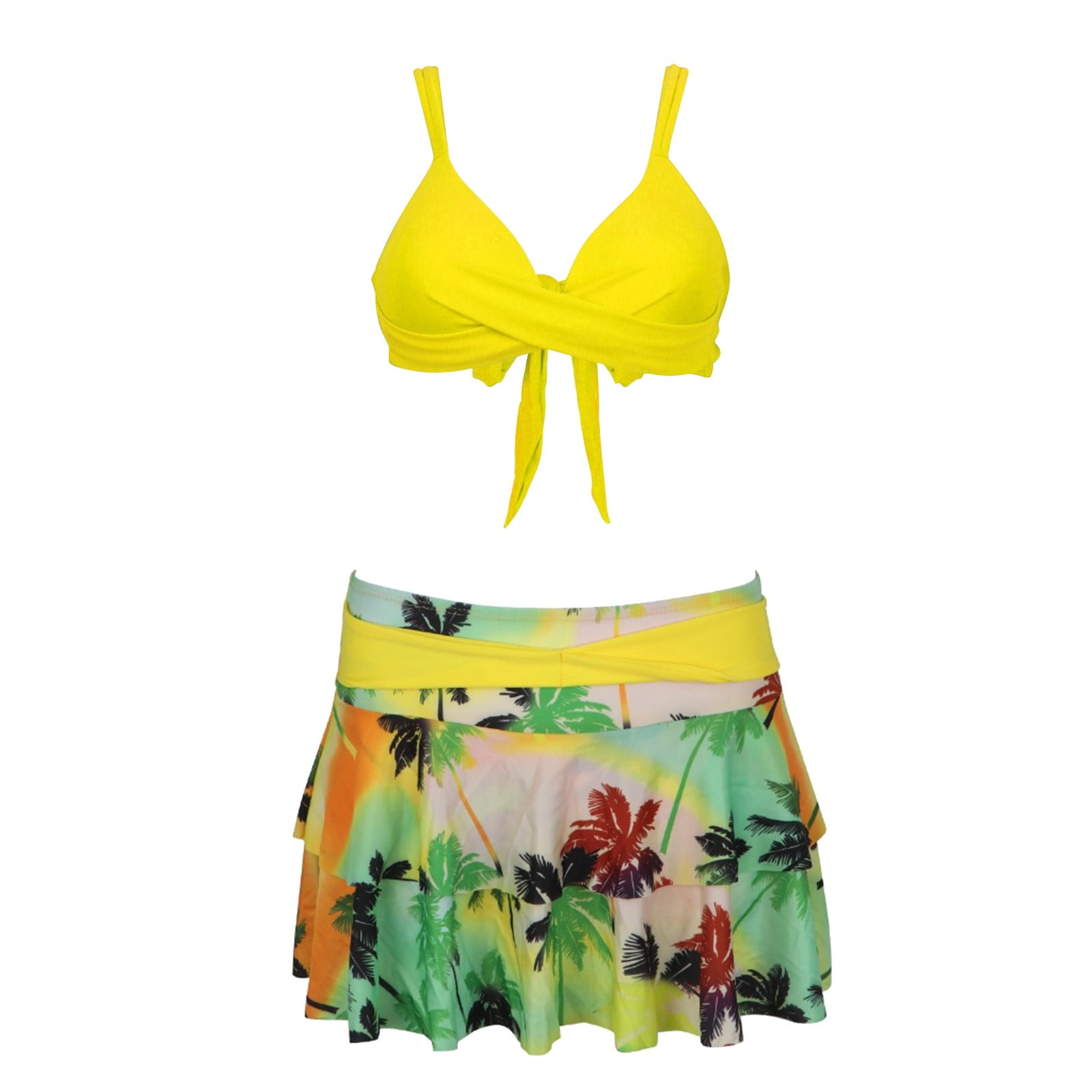 Gender Neutral Swimwear Bathing Suit Skirt Bottoms for Women Two Piece