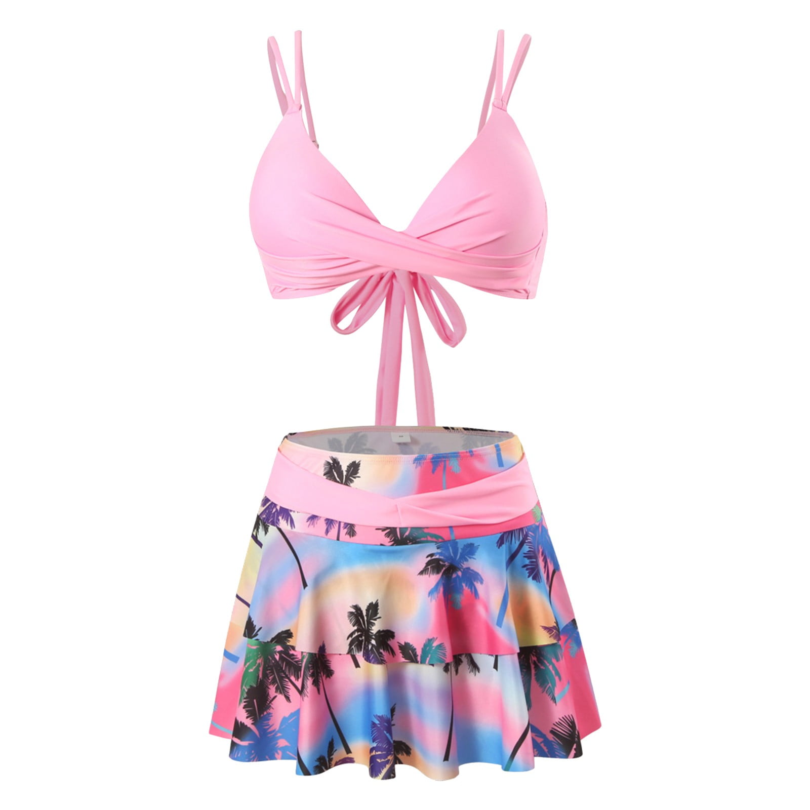 Gender Neutral Swimwear Bathing Suit Skirt Bottoms for Women Two Piece