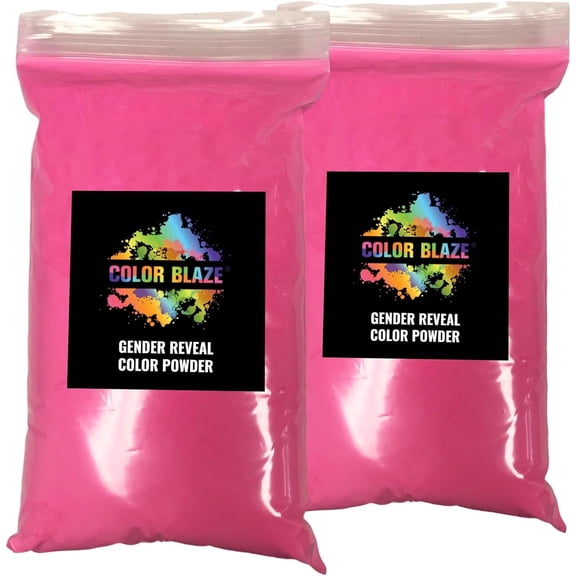 Gender Reveal 2 Pounds Pink Color Powder