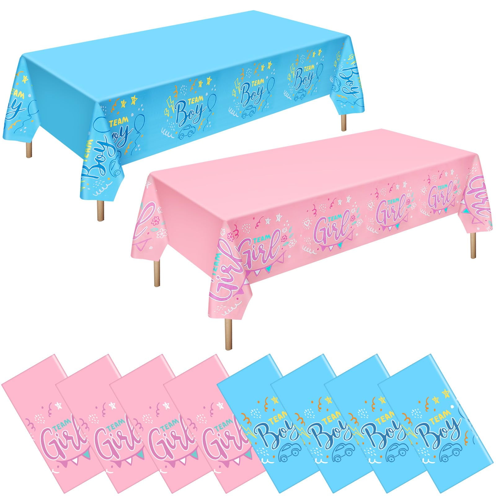 Gender Reveal Table Cover Gender Reveal Table Cover