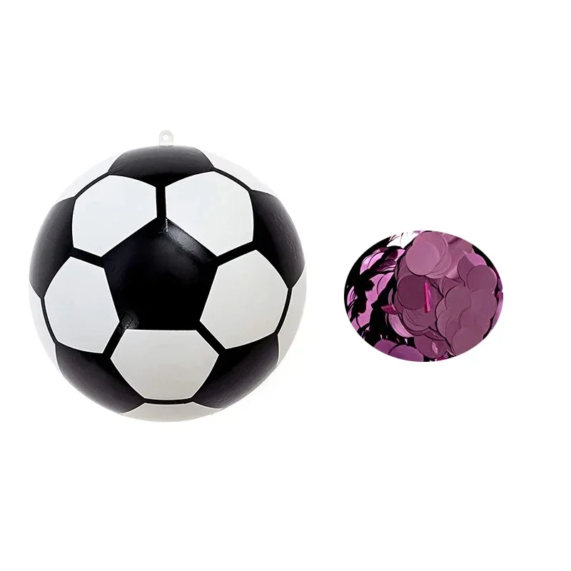 Gender Reveal Exploding Powder Soccer Ball with Blue Pink Powder ...
