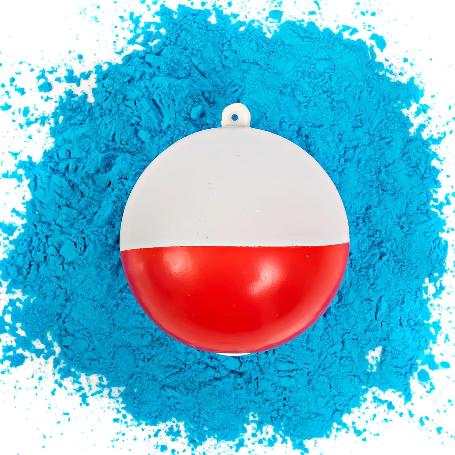 Gender Reveal Fishing Ball Blue Powder Exploding Powder Red and