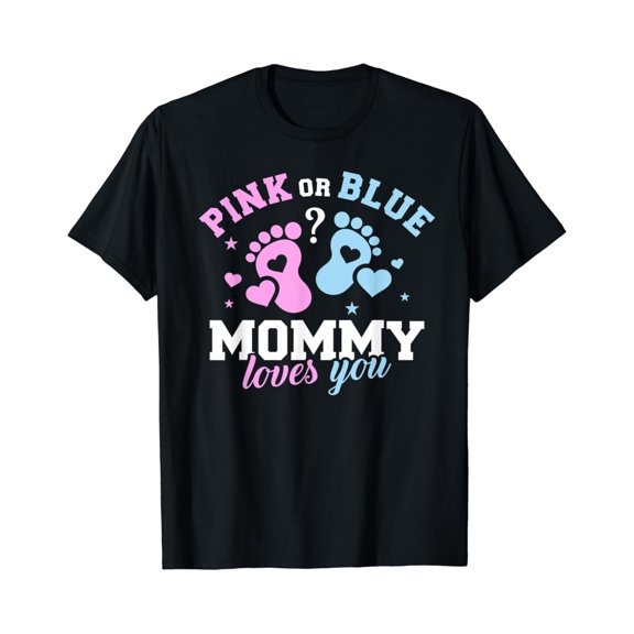 Gender Reveal Mommy Mom T-Shirt Unisex S-5XL Hot Trending Shirt, Vintage Birthday Gift