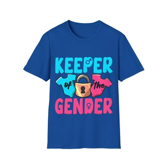 Gender Reveal Party Keeper of the Gender Lock Novelty