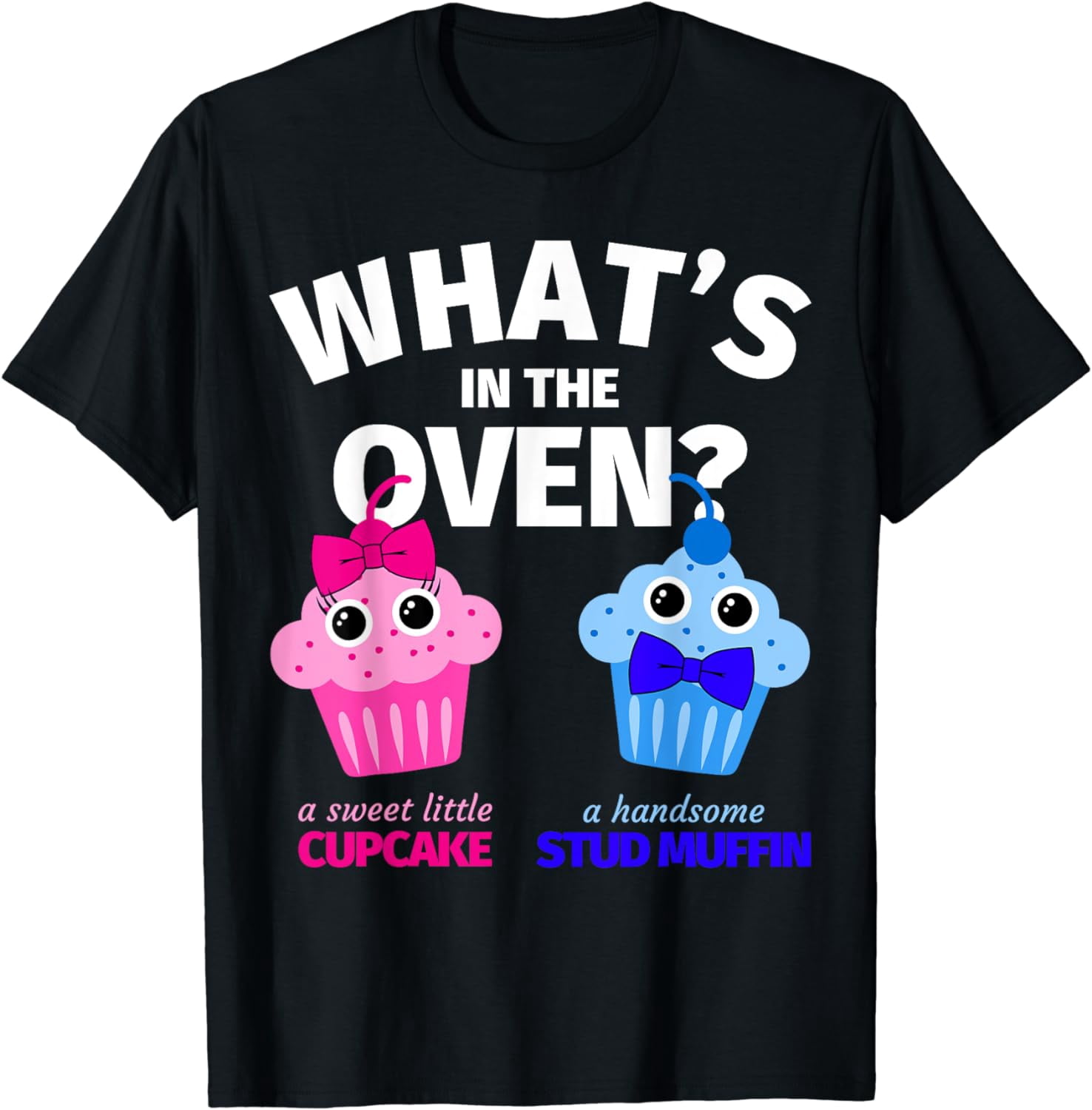 Gender Reveal Party Shirts - Funny Cupcake/Muffin Gift - Walmart.com