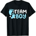 thumbnail image 1 of Gender Reveal Party Team Boy T-Shirt, 1 of 4