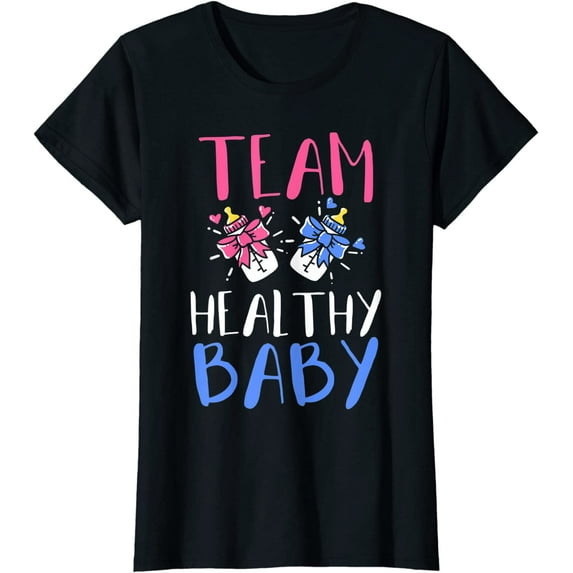 Gender Reveal Party Team Healthy Baby T-Shirt