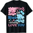 thumbnail image 1 of Gender Reveal Pink or Blue T-Shirt, 1 of 3