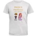 thumbnail image 1 of Gender Reveal Prince Or Princess Mens T Shirt White 4X-LG, 1 of 1