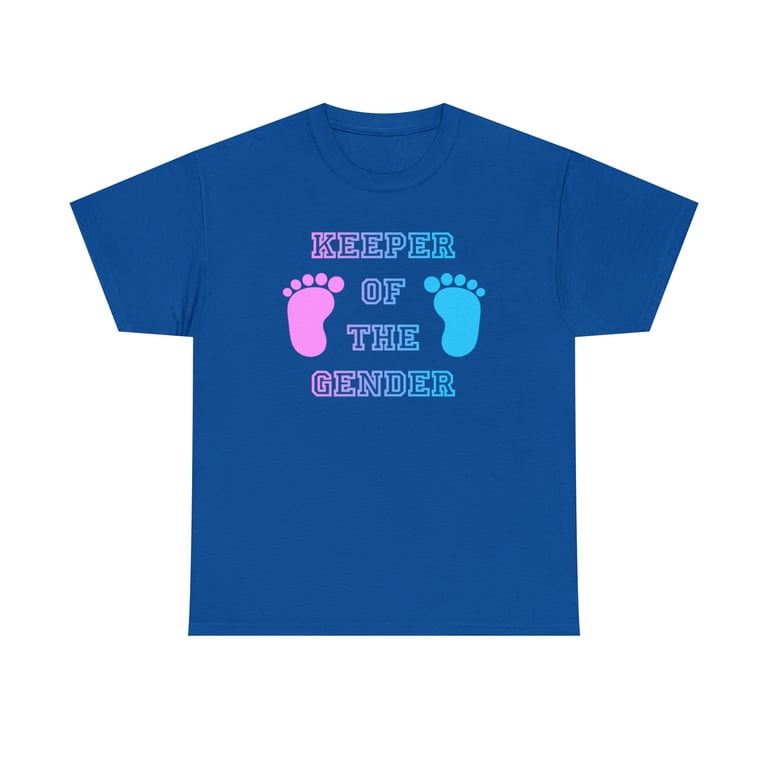 Gender Reveal Shirt - Keeper Of The Gender Party Supplies