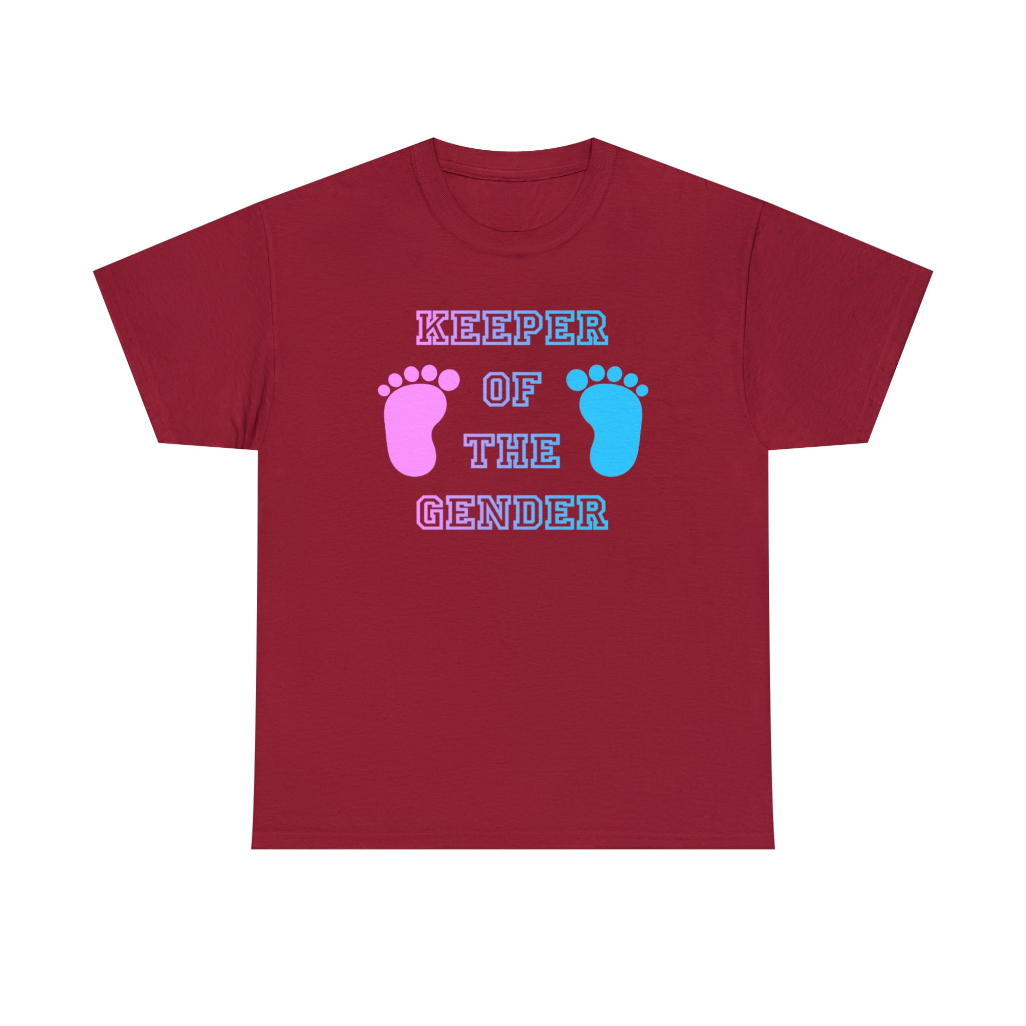 Gender Reveal Shirt - Keeper Of The Gender - Party Supplies Gender Reveal Shirt - Keeper Of The Gender - Party Supplies