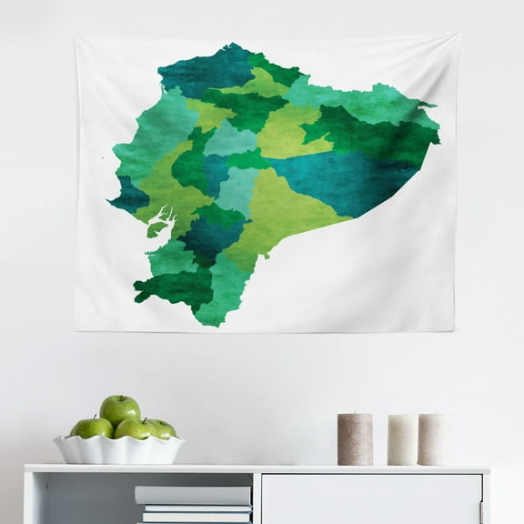 Gender Reveal Tapestry, Boy and Girl Twins Elephants with Royal Crowns, Fabric Wall Hanging Decor for Bedroom Living Room Dorm, 2 Sizes, Blush Blue, by Ambesonne