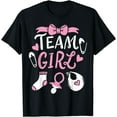 thumbnail image 1 of Gender Reveal Team Girl T-Shirt, 1 of 4