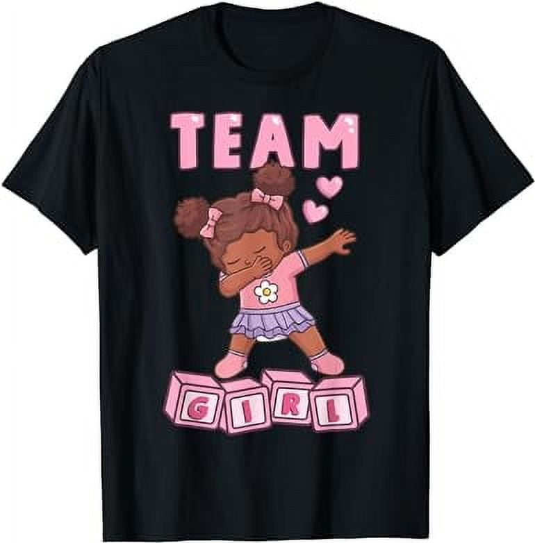 Gender Reveal Team Girl T-Shirt - Walmart.com