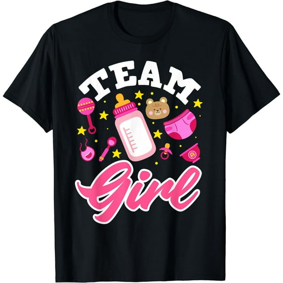 Gender Reveal Team Girl T-Shirt
