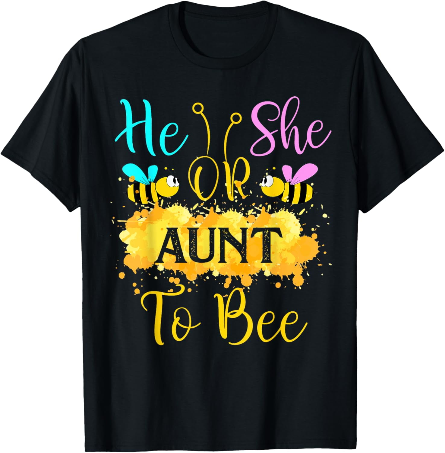 Gender Reveal What Will It Bee He Or She Aunt T Shirt Walmart gender-reveal-what-will-it-bee-he-or-she-aunt-t-shirt-walmart