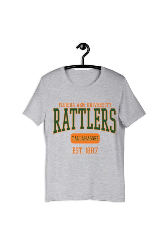 Gender Unisex, both men and women, Top FAMU Rattlers Est 1887 T-Shirt