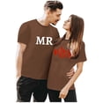 thumbnail image 1 of Same Gender Valentine's Day Special Meaning Printed T Shirt Valentine's Day Long Sleeve Fitted Shirt Women Womens under Shirts Short Sleeves Packs Loose Women Violet Shirt Womens Tee Shirts Short, 1 of 3