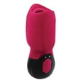 thumbnail image 1 of Gender X Body Kisses Rechargeable Vibrating Silicone Suction Massager Red, 1 of 3