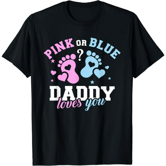 Gender reveal daddy dad T-Shirt
