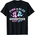 thumbnail image 1 of Gender reveal godmother MASHALILI Printed Funny T-Shirt, 1 of 3
