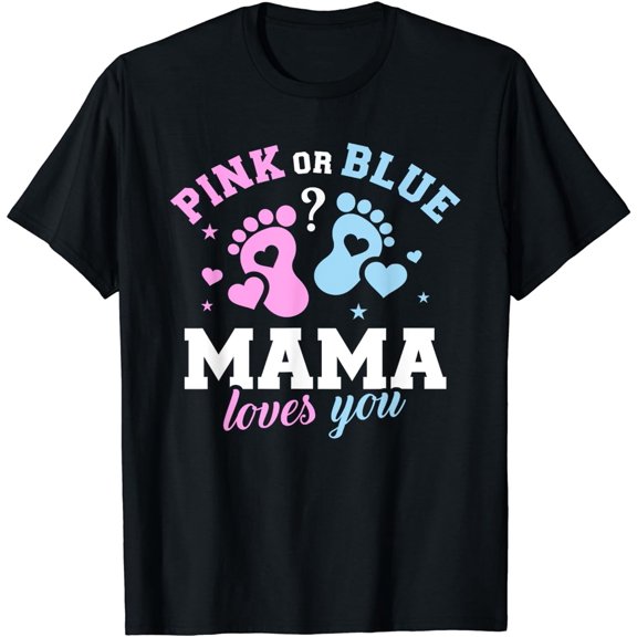 Gender reveal mama T-Shirt