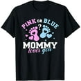 thumbnail image 1 of Gender reveal mommy mom T-Shirt, 1 of 4
