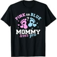 thumbnail image 1 of Gender reveal mommy mom T-Shirt, 1 of 5