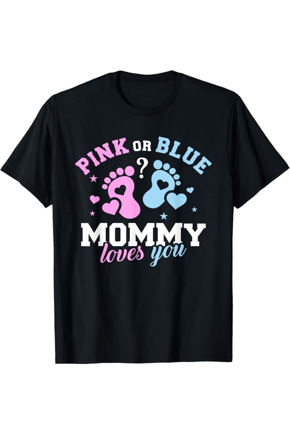 Gender reveal mommy mom T-Shirt