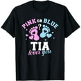 thumbnail image 1 of Gender reveal tia aunt T-Shirt, 1 of 3