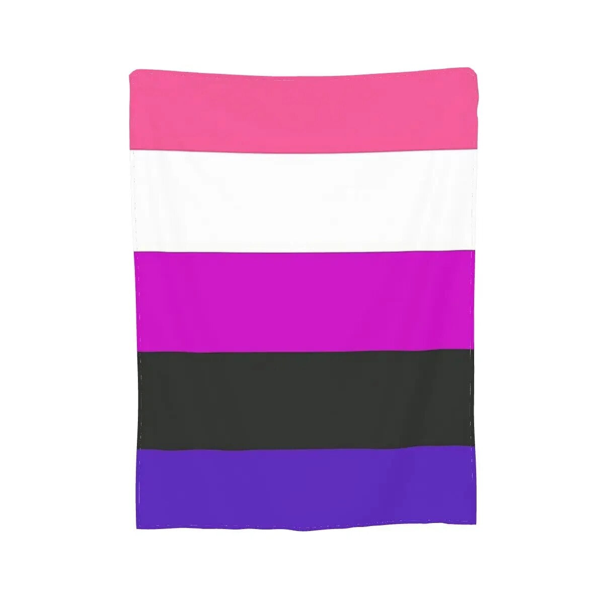 Genderfluid Pride Flag Blanket Soft Warm Flannel Throw Blanket Bedding ...