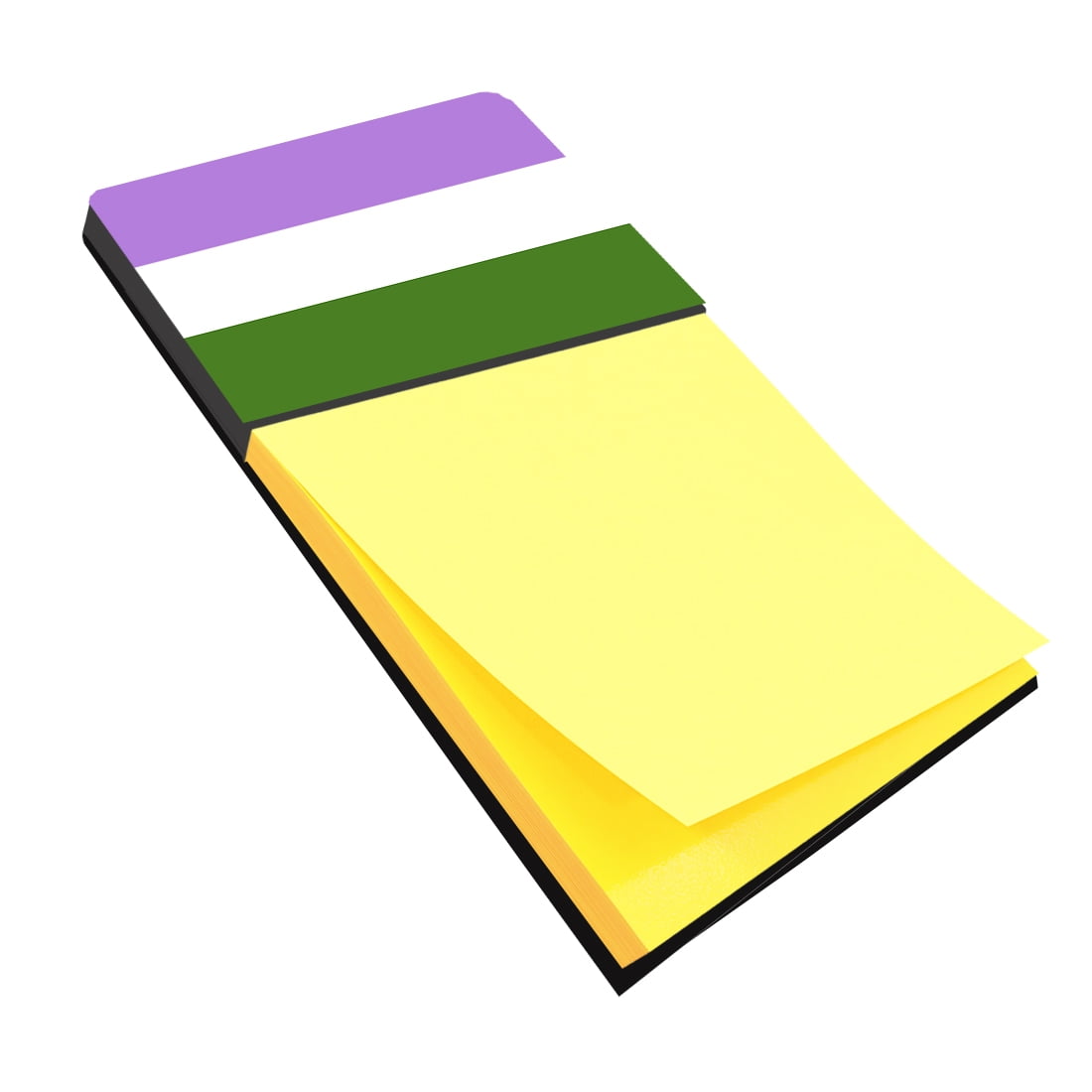 Genderqueer Pride Sticky Note Holder
