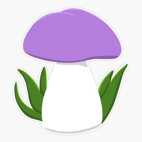 Genderqueer Shroom Sticker