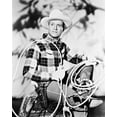 thumbnail image 1 of Gene Autry 24X36 Poster B&W Photo, 1 of 1