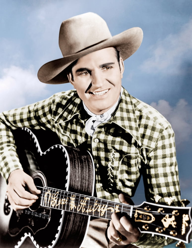 Gene Autry Canvas Art - (16 x 20)