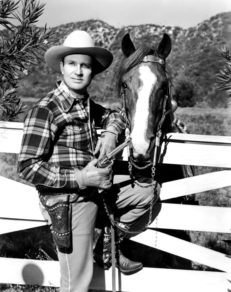 Gene Autry Canvas Art - (16 x 20)