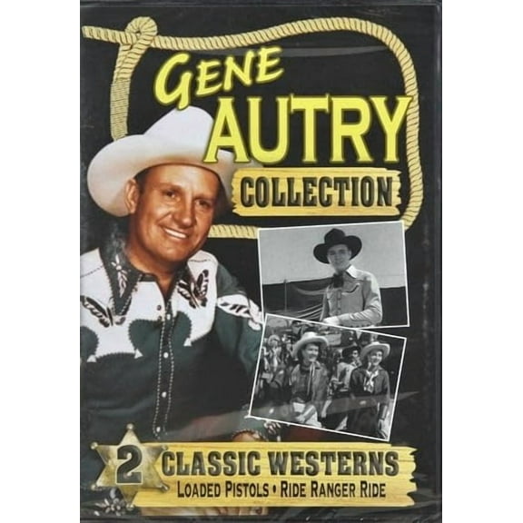 Gene Autry Collection 2 Classic Westerns: Loaded Pistols & Ride Ranger Ride DVD