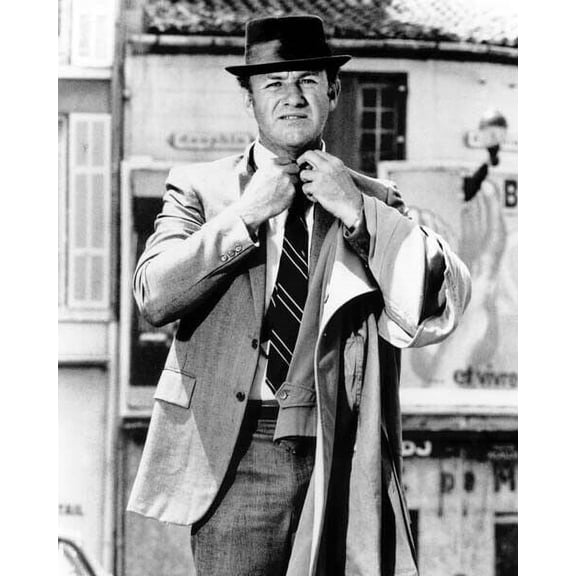 Gene Hackman in Marseille as Popeye Doyle French Connection II poster 24x36