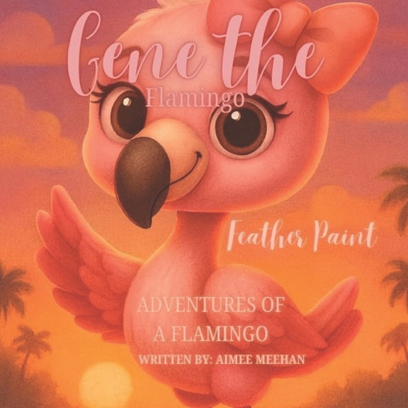 Gene The Flamingo: Feather Paint, (Paperback)
