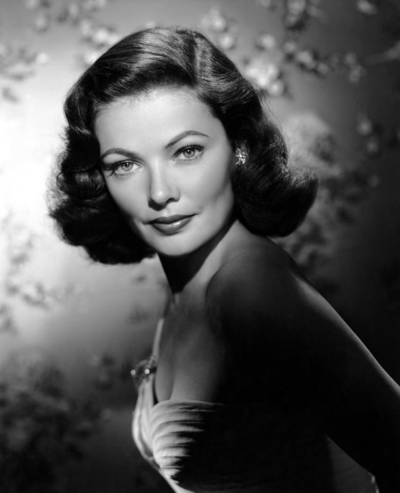 Gene Tierney Canvas Art - (16 x 20)