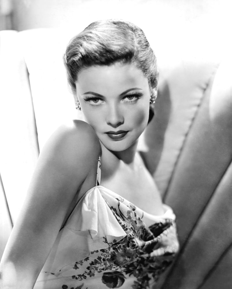 Gene Tierney Canvas Art - (16 x 20)