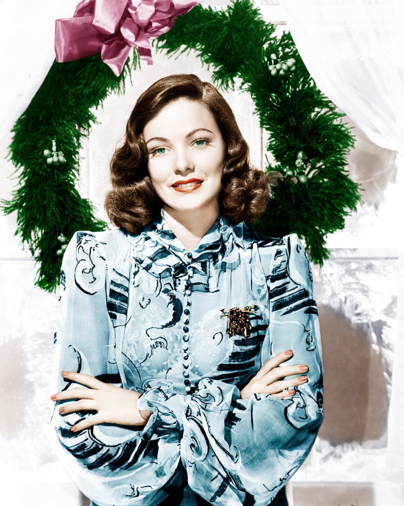 Gene Tierney Canvas Art - (16 x 20)