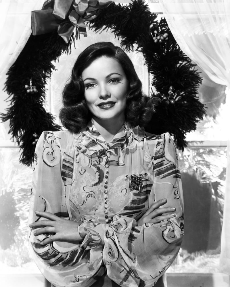 Gene Tierney Canvas Art - (16 x 20)