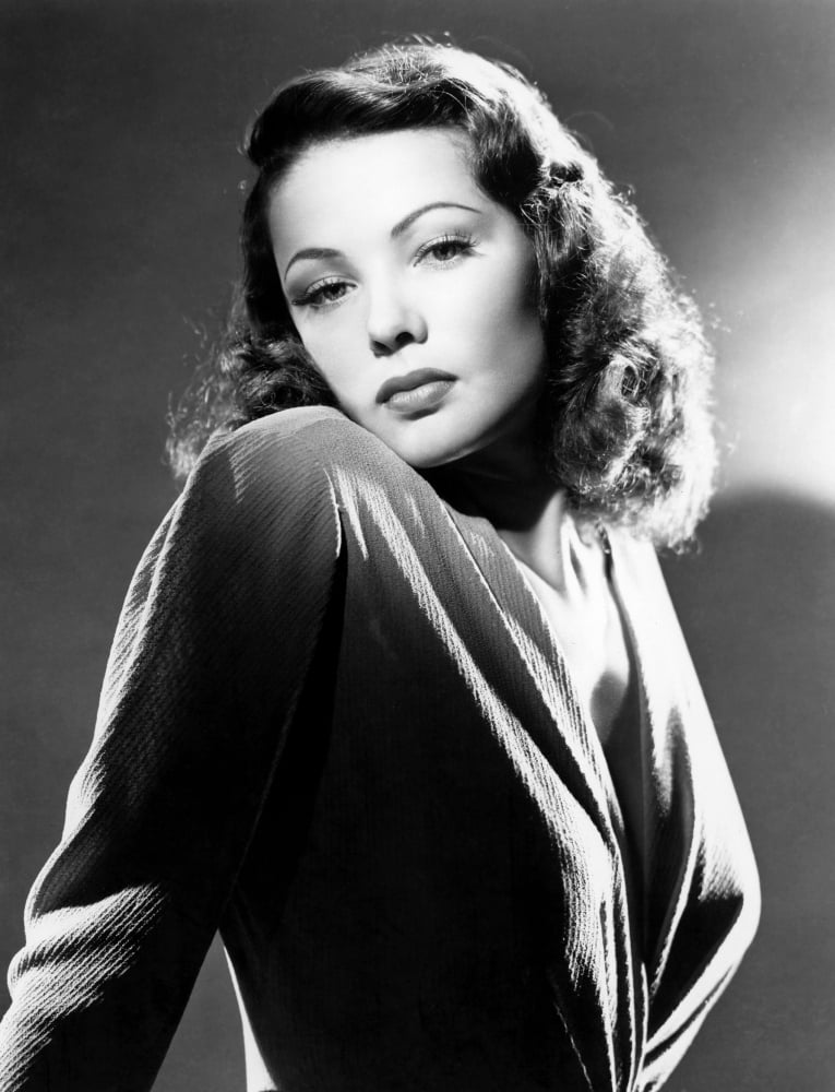 Gene Tierney Canvas Art - (16 x 20)