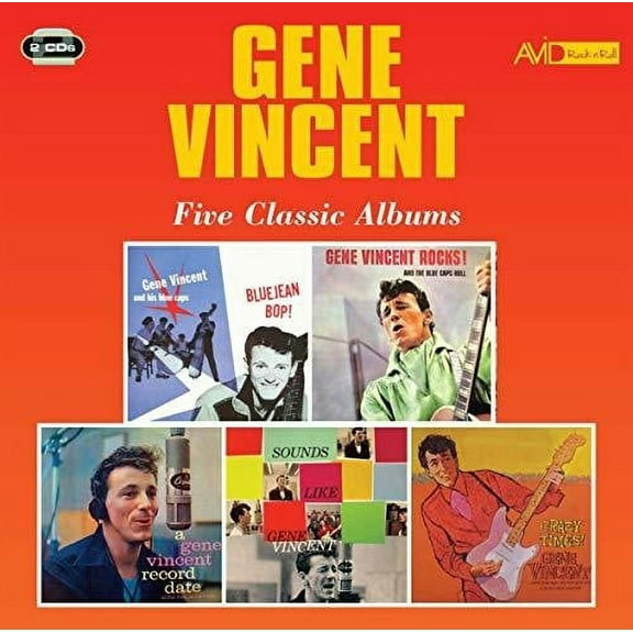 Gene Vincent - Gen Rocks & Blue Caps Roll - Music & Performance - CD