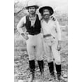 thumbnail image 1 of Gene Wilder and Harrison Ford in The Frisco Kid wearing long john pants embracing 24x36 Poster, 1 of 1