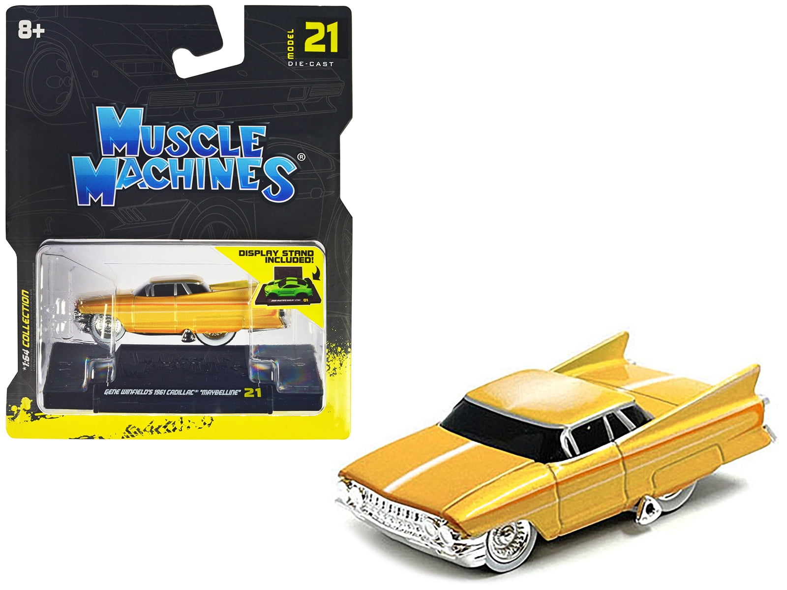 Gene Winfieldâ€™s 1961 Cadillac Maybelline Yellow Metallic with White